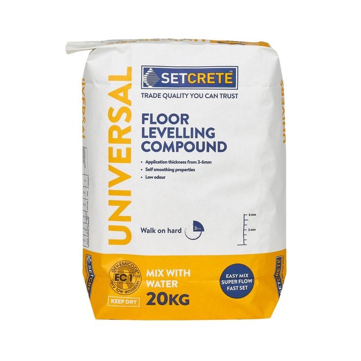 Setcrete Universal Floor Levelling Compound 20kg T0601E5A