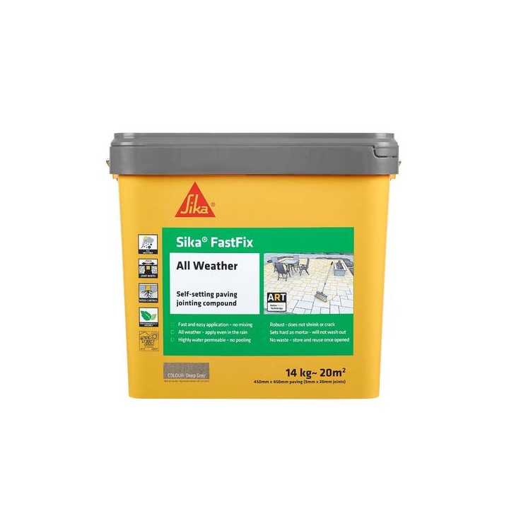 Sika Fastfix All-Weather Jointing Compound Deep Grey