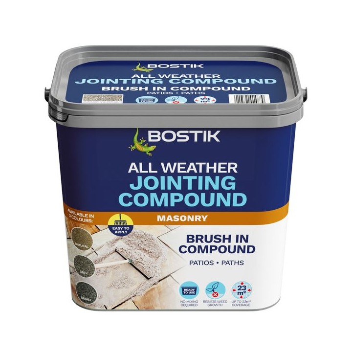 Bostik Cementone Wide Jointing Compound Grey 15kg