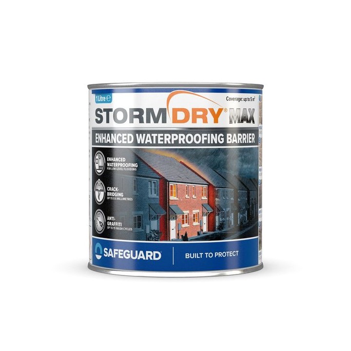Safeguard Stormdry Max Waterproofing 1L