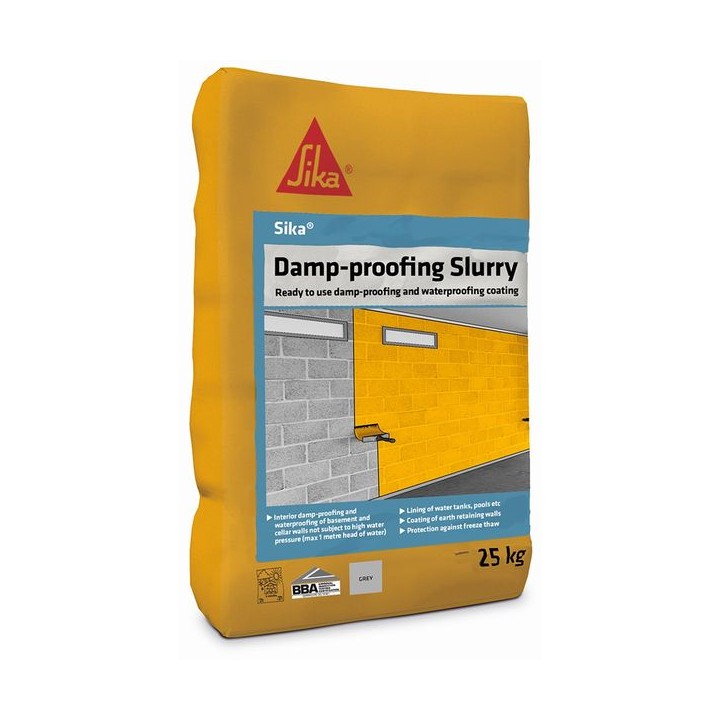 Sika Grey Damp Proofing Slurry 25kg