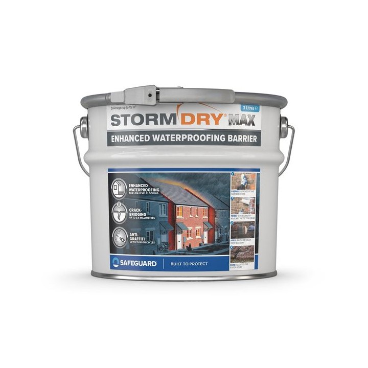 Safeguard Stormdry Max Waterproofing 3L
