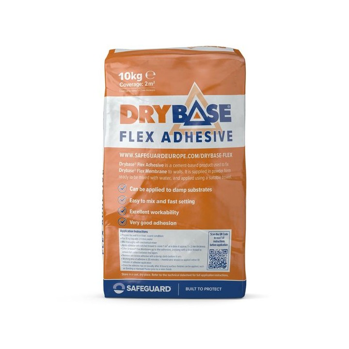 Safeguard Drybase Flex Adhesive 10kg