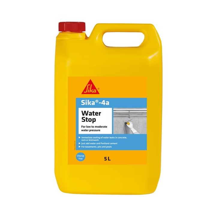 Sika 4A Waterstop Leak Sealing Admixture 5L