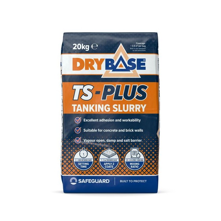 Safeguard Drybase TS-Plus Tanking Slurry 20kg