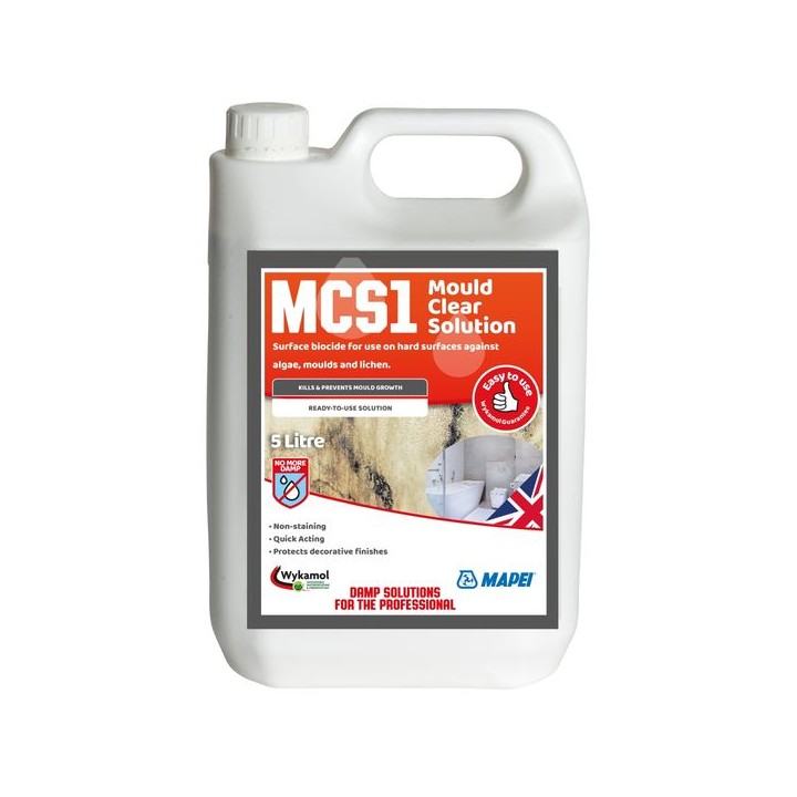 Wykamol Mould Clear Solution MCS1 Jerry Can 5 Litre