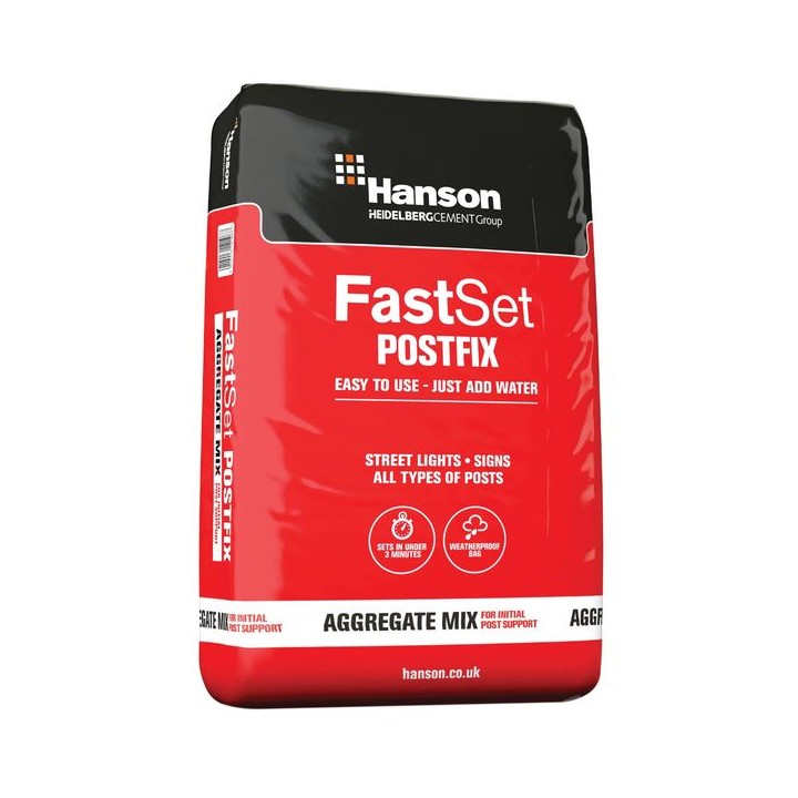 Hanson Fast Set Post Fix Maxipack Poly 20kg Bag