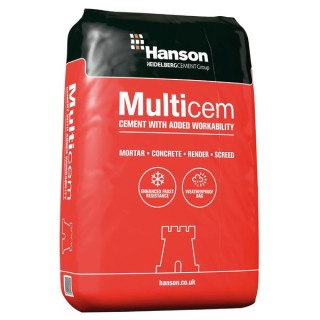 Castle Multicem Cement in Plastic Bag 25kg