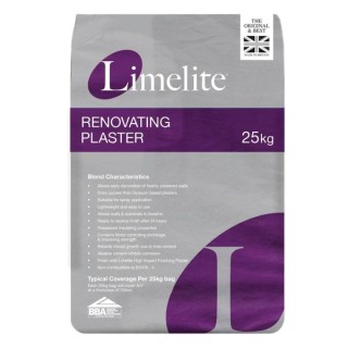 Limelite Renovating Plaster 25kg