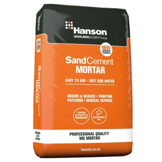 Hanson Maxipack Sand/Cement Mortar in Plastic Bag 20kg
