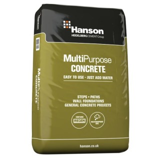 Hanson Maxipack Multi Purpose Concrete in Plastic Bag 20kg