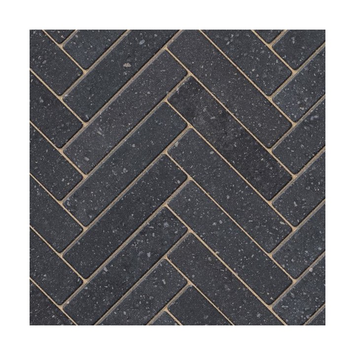 Marshalls Savanna Linear Concrete Block Paving Charcoal 200 x 50mm