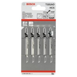 Bosch Blades 5 Pck T101AO 2608630031