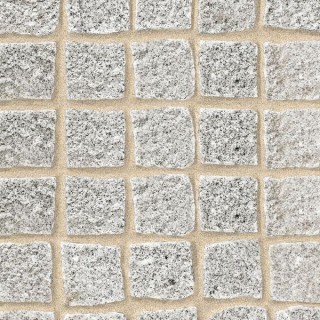 Marshalls Fairstone Cropped Granite Setts Silver Grey 110 x 110mm