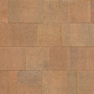 Marshalls Drivesett Savanna Autumn Block Paving Pack - 50mm x 240mm x 160mm - Pack of 300