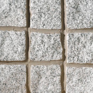 Marshalls Fairstone Cropped Granite Setts Silver Grey 210 x 110mm