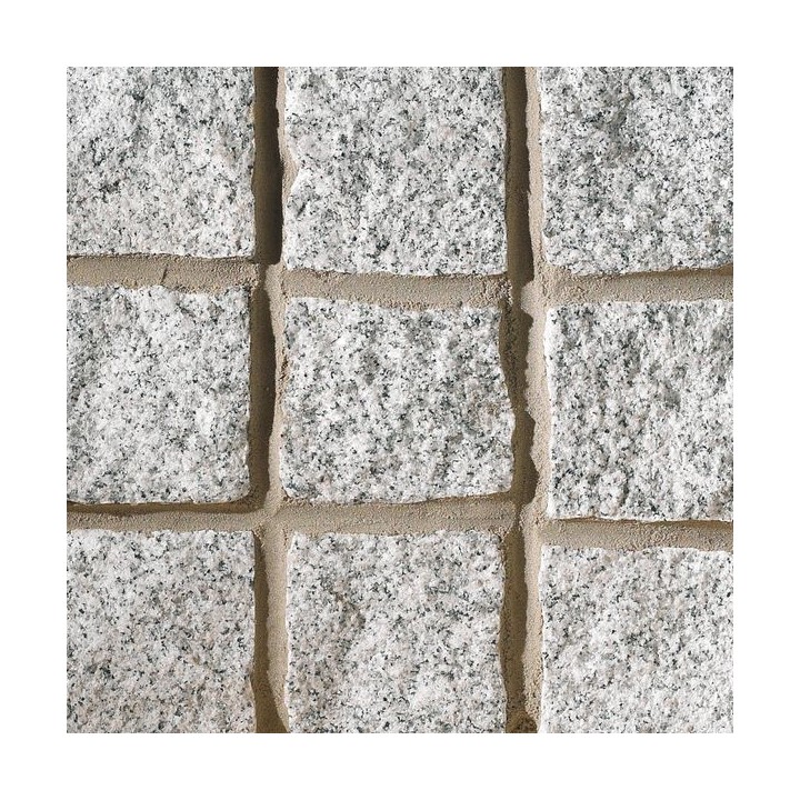 Marshalls Fairstone Cropped Granite Setts Silver Grey 210 x 110mm