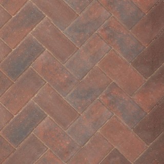 Bradstone Driveway Concrete Block Paving Brindle 200mm x 100mm x 50mm