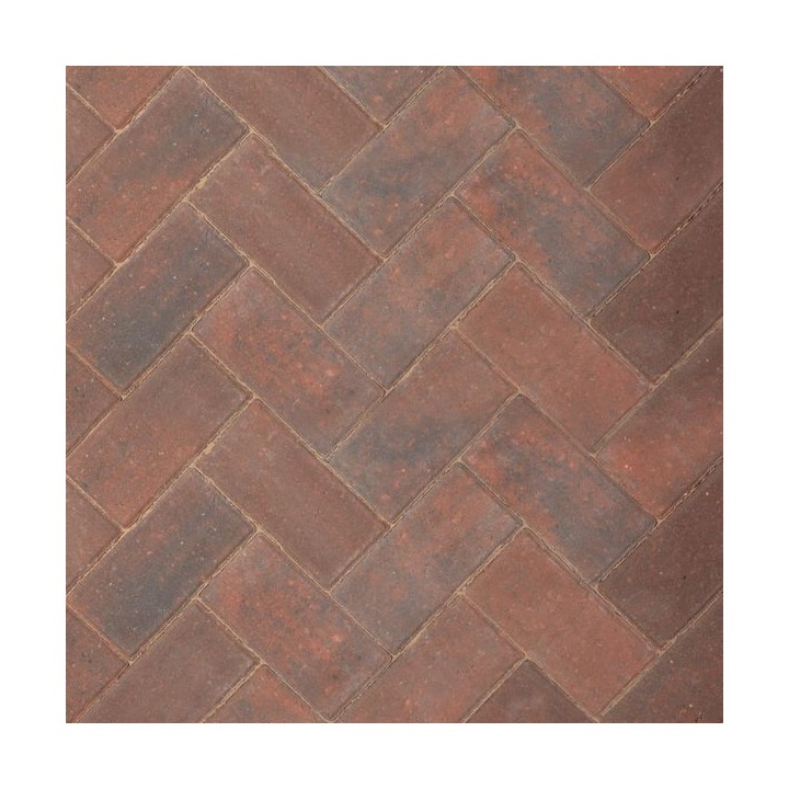 Bradstone Driveway Concrete Block Paving Brindle 200mm x 100mm x 50mm
