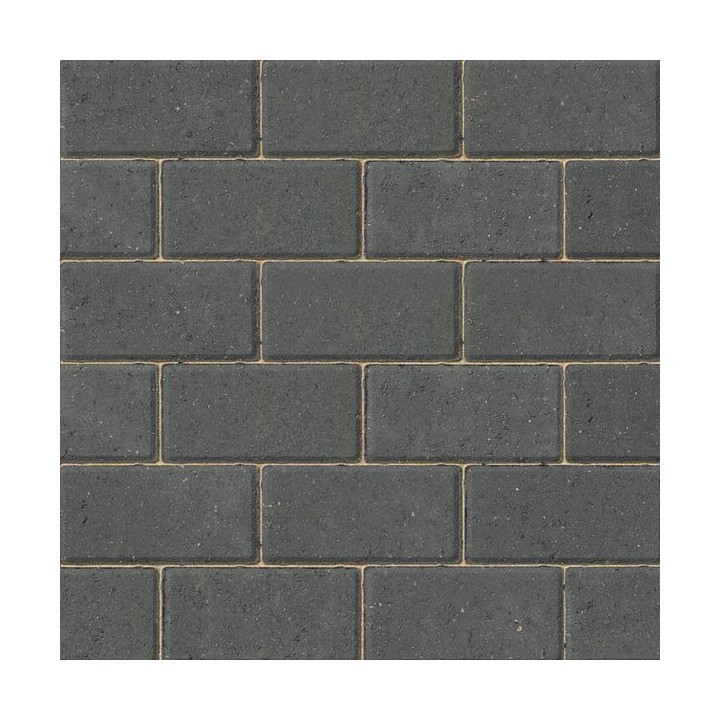 Marshalls Standard Concrete Block Paving Charcoal 200mm X 100mm X 50mm Pv1053250