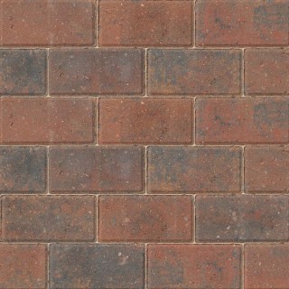 Marshalls Standard Concrete Block Paving Brindle 200mm X 100mm X 50mm PV1053000