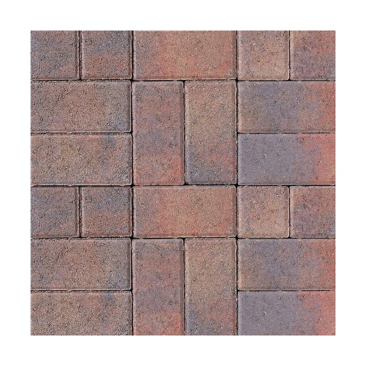 Tobermore Pedesta Decorative Block Paving in Heather 200 x 100 x 50mm