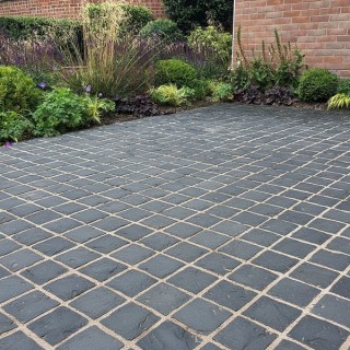 Global Stone Limestone Driveway Setts Midnight 100 x 100mm
