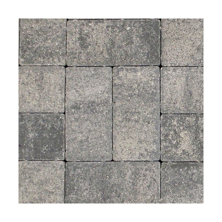 Tobermore Pedesta Decorative Block Paving in Slate  200 x 100 x 50mm