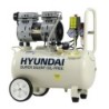 Hyundai 24 Litre Air Compressor  5.2CFM 118psi  Silenced  Oil Free  Direct Drive 1hp HY7524