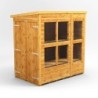6 x 4 Power Pent Double Door Potting Shed