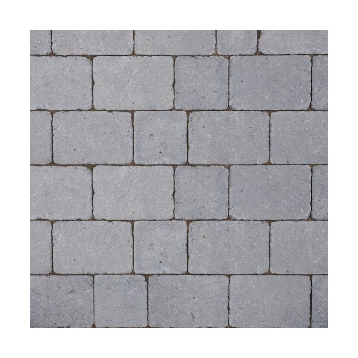 Bradstone Woburn Rumbled Concrete Block Paving Graphite 200mm x 134mm x 50mm - Pack of 336
