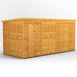 14 x 6 Power Windowless Pent
