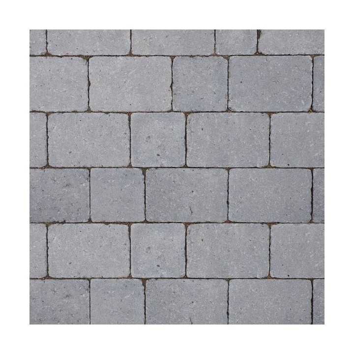 Bradstone Woburn Rumbled Concrete Block Paving Graphite 134mm x 134mm x 50mm Pack of 504