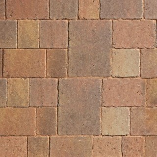 Marshalls  Drivesett Tegula Original Concrete Block Paving Autumn 160 x 160mm
