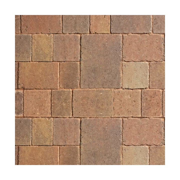 Marshalls Drivesett Tegula Original Concrete Block Paving Autumn 240 x 160mm