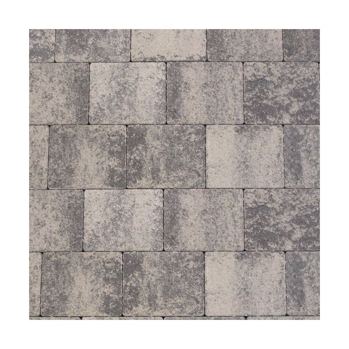 Tobermore Shannon Duo Block Paving in Slate - Two sizes in one pack. 13.86m2 coverage