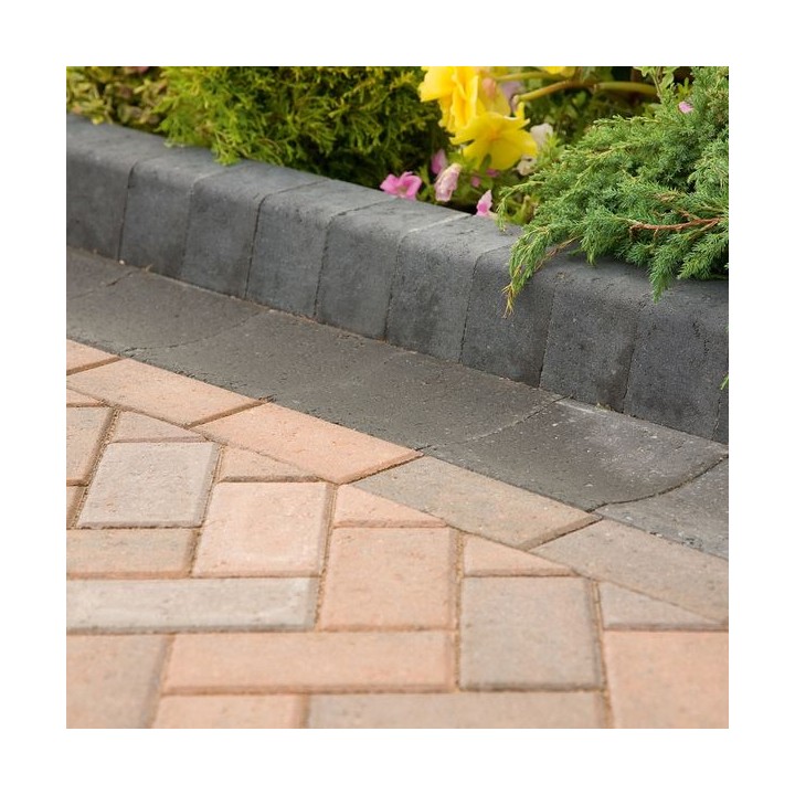 Marshalls Keykerb Large Charcoal 200mm x 100mm x 127mm