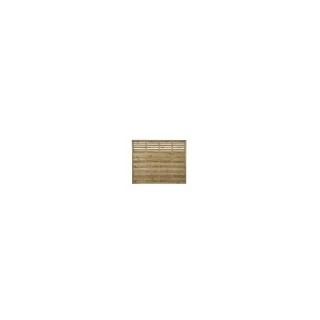 Pressure Treated Decorative Kyoto Fence Panel 6ft x 5ft Pack of 3