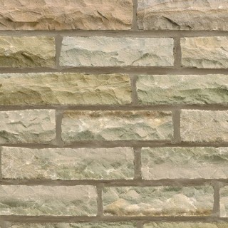Marshalls Fairstone Traditional Pitch Faced Walling Autumn Bronze 220 x 65mm