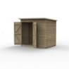 4LIFE Pent Shed 7 x 5 - No Windows - Double Door Home Delivery