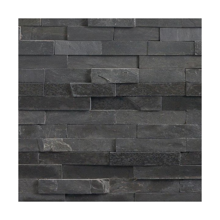 Stoneface Drystack Veneer Walling Slate Dusk - Z shape