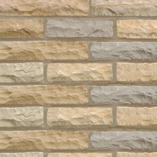 Marshalls Traditional Stone Walling Pitched Autumn Bronze 310 x 100 x 70mm