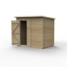 4LIFE Pent Shed 7 x 5 - Single Door - No Window Home Delivery