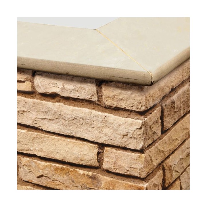 Natural Paving Accessories Golden Fossil 600 x 150 Coping - Pack of 100