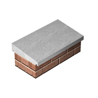 Supreme Once Weathered Coping Straight 400mm x 915mm - Pack of 15