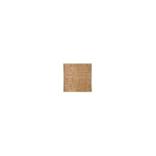 Pressure Treated Decorative Europa Plain Fence Panel 6ft x 6ft Pack of 3