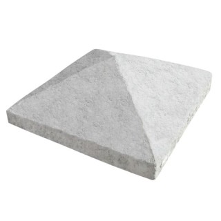 Marshalls Precast 4 Way Pillar Cap Off White 280mm x 280mm x 63/32mm - Pack of 48