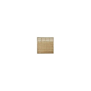 Pressure Treated Decorative Kyoto Fence Panel 6ft x 6ft Pack of 3