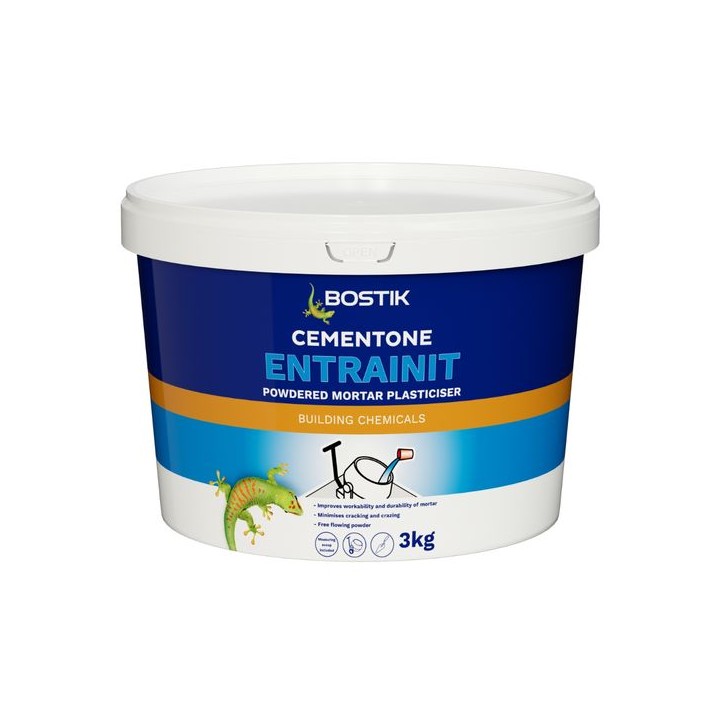 Cementone Entrainit Powdered Mortar Plasticiser 3kg
