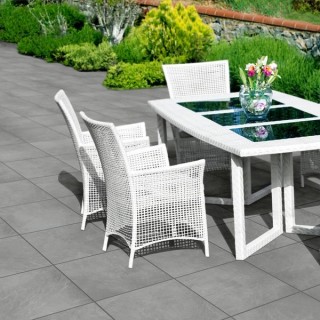 Global Stone Porcelain Paving Station Grey 600 x 600 x 20mm